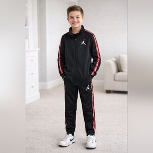 Air Jordan sweatpants suit set athleisure loungewear sports youth large 12-13y